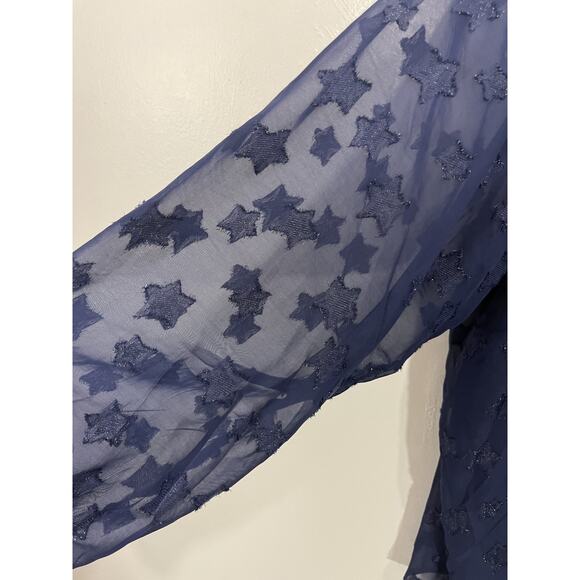 Romantic Victorian Fairy Y2K Dainty Peasant Top 3 Cottage Celestial Whimsical - Picture 6 of 13